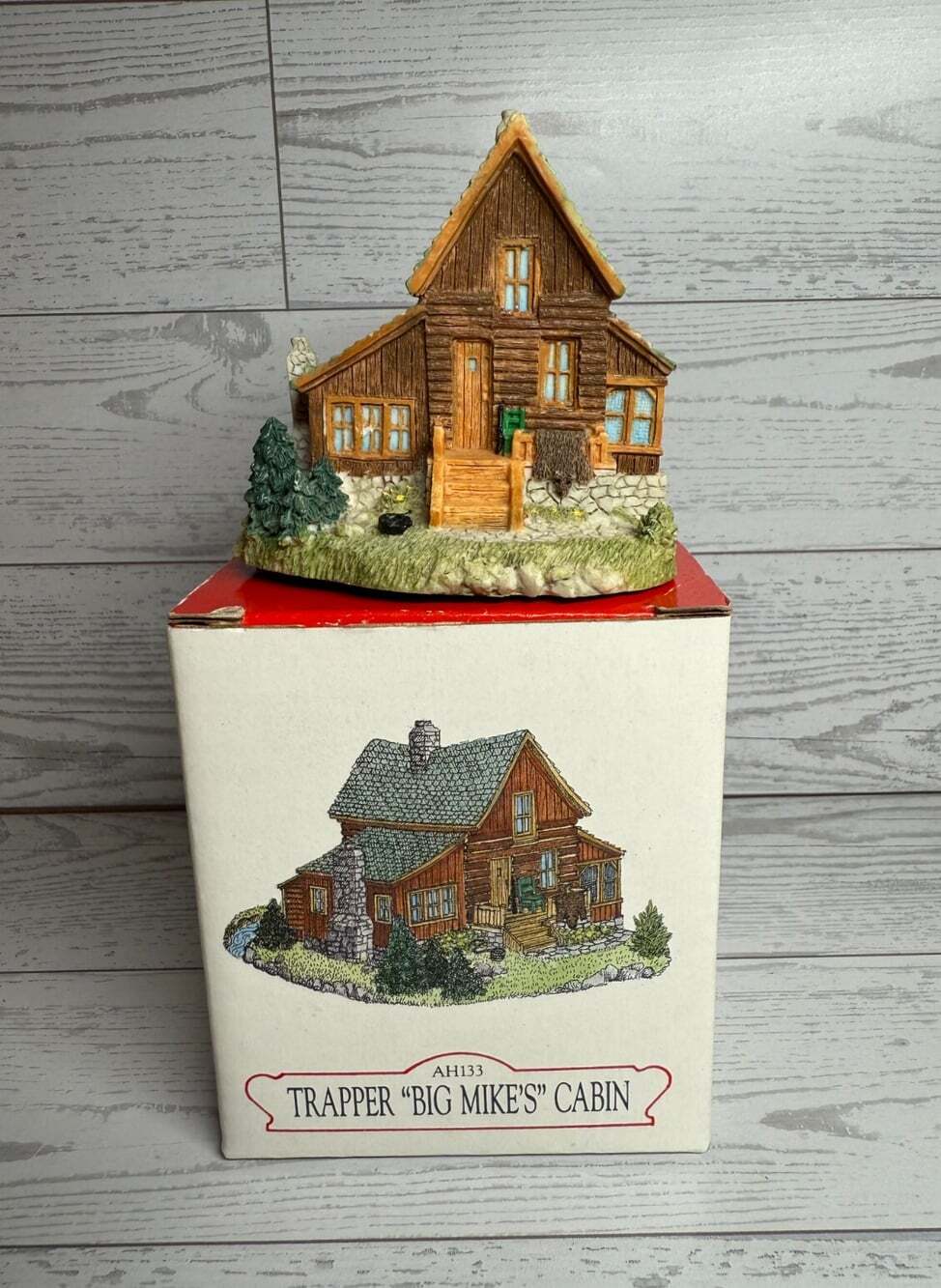 Liberty Falls Americana Collection Trapper "Big Mike's" Cabin Miniature AH133